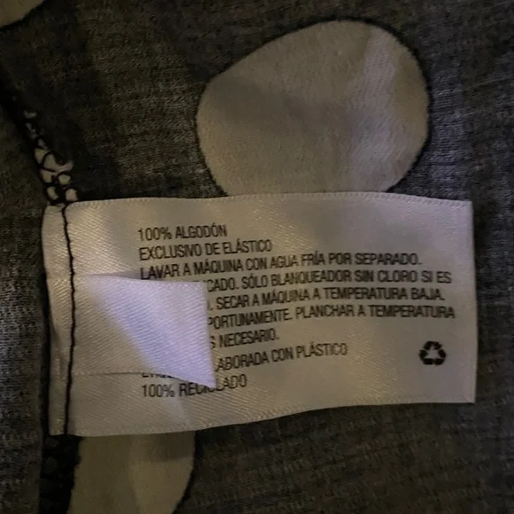 Polka-Dot AVA & VIV Puff Sleeve Luxury Black & White Dress - Picture 11 of 16